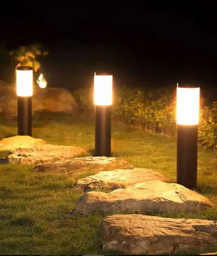 Set van 1/2/4/6 Solar Vloerlampen – IP65 Waterdicht met Bewegingssensor voor Tuin & Padverlichting