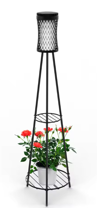 Solar Tuinlantaarn – Dimbare LED Vloerlamp op Zonne-energie