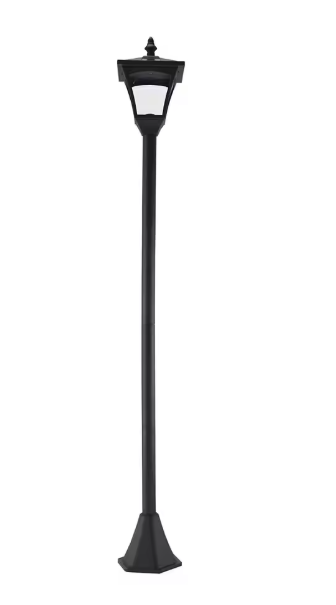 Solar Tuinlantaarn – LED Buitenlamp met Zonnepaneel, IP44 120 cm