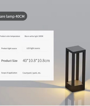 Moderne Solar Tuinlamp – 7W LED Staande Buitenlamp IP65 Aluminium