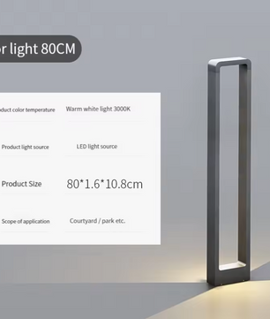 Moderne Solar Tuinlamp – 7W LED Staande Buitenlamp IP65 Aluminium