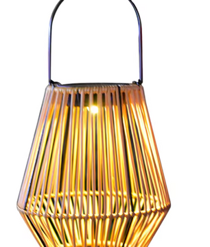 Rotan Solar Tuinlantaarn – Hangend & Staand, IP65 Waterdicht