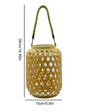 Rotan Solar Tuinlantaarn – Hangend & Staand, IP65 Waterdicht