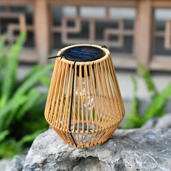 Rotan Solar Tuinlantaarn – Hangend & Staand, IP65 Waterdicht