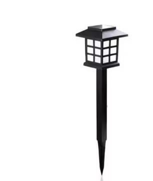 Set van 10 Solar Tuinlampen – LED Padverlichting & Gazonlampen, IP67 Waterdicht