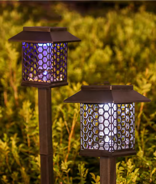 Solar Muggenlamp – Waterdichte UV Muggenverdelger met Zonnepaneel & Wandmontage