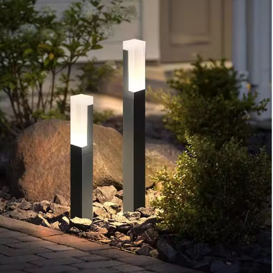 Waterdichte LED Gazonlamp – 10W Buitenverlichting van Aluminium & Acryl, Modern en Energiezuinig
