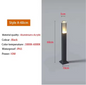 Waterdichte LED Gazonlamp – 10W Buitenverlichting van Aluminium & Acryl, Modern en Energiezuinig