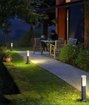 Waterdichte LED Gazonlamp – 10W Buitenverlichting van Aluminium & Acryl, Modern en Energiezuinig