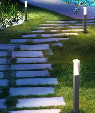 Waterdichte LED Gazonlamp – 10W Buitenverlichting van Aluminium & Acryl, Modern en Energiezuinig