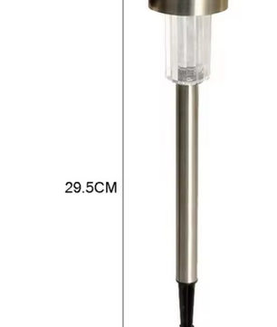 Solar Tuinlamp LED – Waterdichte RVS Zonnelantaarn voor Pad & Gazon