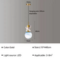 Moderne LED Astronaut Hanglamp – Maan Kroonluchter voor Kinderkamer & Slaapkamer