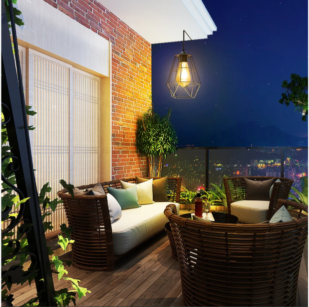 Zonne-energie Hanglamp – IP65 Waterdicht voor Binnen & Buiten