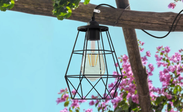 Zonne-energie Hanglamp – IP65 Waterdicht voor Binnen & Buiten