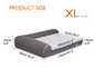 Orthopedisch Hondenbed – Traagschuim L-Vorm Sofa met Wasbare Hoes