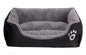 Pluche Hondenbed – Vierkante Hondenslaapbank met Fleece & Oxford, Comfortabel en Duurzaam