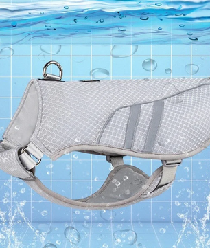 Hond Koelvest Zomer – Ademend & Reflecterend Harnas voor Snelle Afkoeling