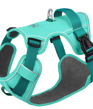 Ademend Mesh Hondenharnas – Reflecterend, Verstelbaar & Comfortabel