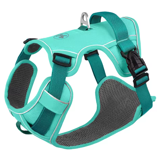 Ademend Mesh Hondenharnas – Reflecterend, Verstelbaar & Comfortabel