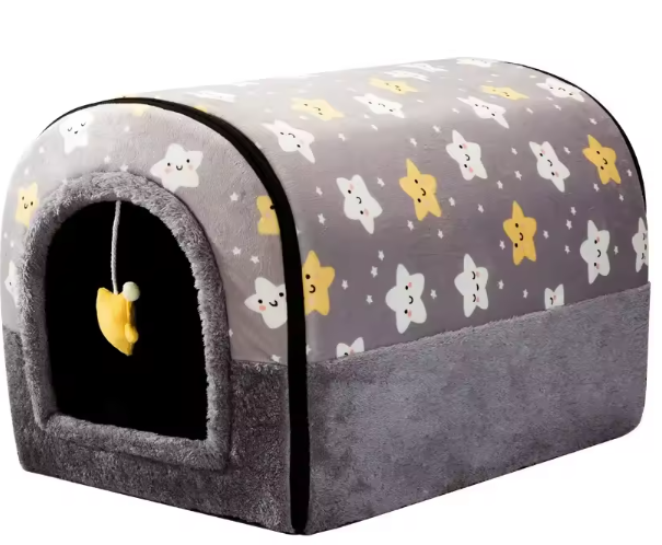 Grote Hondenkennel – Warme Wintermat & Wasbaar Hondenbed voor Middelgrote Honden