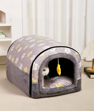 Grote Hondenkennel – Warme Wintermat & Wasbaar Hondenbed voor Middelgrote Honden
