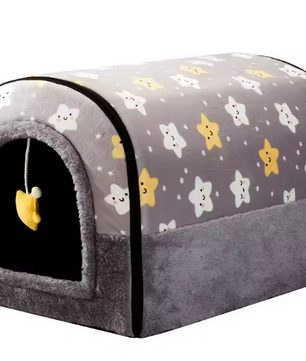 Grote Hondenkennel – Warme Wintermat & Wasbaar Hondenbed voor Middelgrote Honden