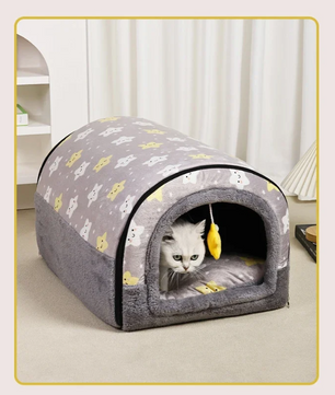 Grote Hondenkennel – Warme Wintermat & Wasbaar Hondenbed voor Middelgrote Honden