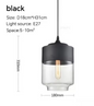 Nordic LED Hanglamp – Moderne Glas & Houten Plafondlamp voor Woonkamer, Slaapkamer & Eetkamer