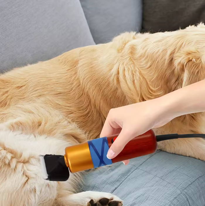 Elektrische Scheermachine voor Huisdieren – Dierenbontschaar met Variabele Snelheid & Gereedschapskist