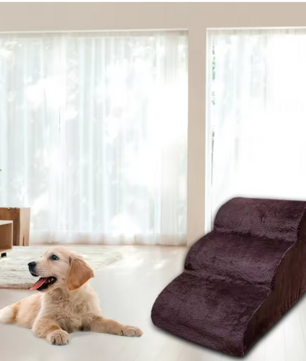 3-laags Hondentrap – Wasbare Antislip Huisdierhelling voor Bed en Bank