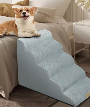 5-laags Hondentrap – Wasbare Antislip Huisdiertrap voor Bed en Bank
