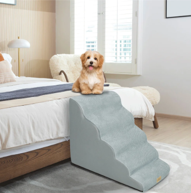 5-laags Hondentrap – Wasbare Antislip Huisdiertrap voor Bed en Bank