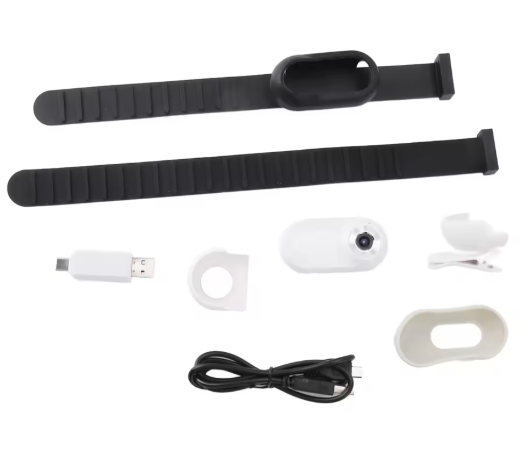 HD Huisdiercamera met Halsband – 1080P Video & Foto, LCD-scherm en Groothoeklens