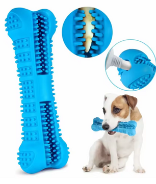 Rubberen Hondentandenborstel – 360° Kauwstick voor Gebitsreiniging, 14,5 cm