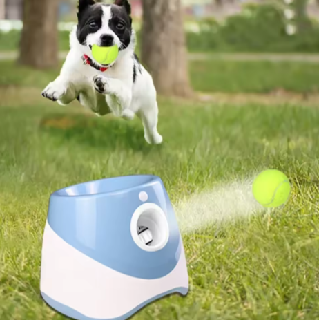 Automatische Ballenwerper voor Honden – Interactief Speelgoed met 3 Afstandsinstellingen