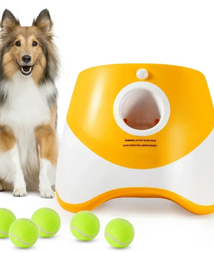 Automatische Ballenwerper voor Honden – Interactief Speelgoed met 3 Afstandsinstellingen