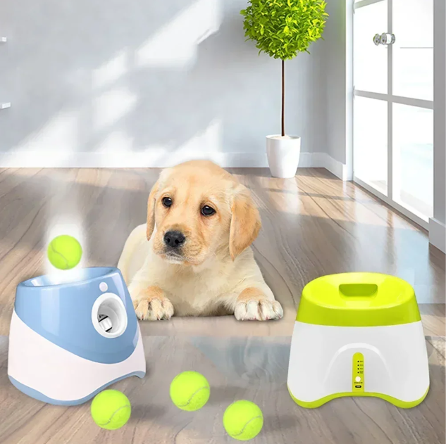 Automatische Ballenwerper voor Honden – Interactief Speelgoed met 3 Afstandsinstellingen