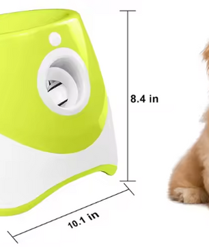 Automatische Tennisballenwerper voor Honden – Interactief Speelgoed met 3 Afstanden