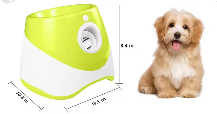 Automatische Tennisballenwerper voor Honden – Interactief Speelgoed met 3 Afstanden
