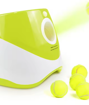 Automatische Tennisballenwerper voor Honden – Interactief Speelgoed met 3 Afstanden