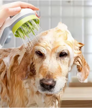 Huisdier Douche Sproeier – Hond en Kat Bad met Massageborstel