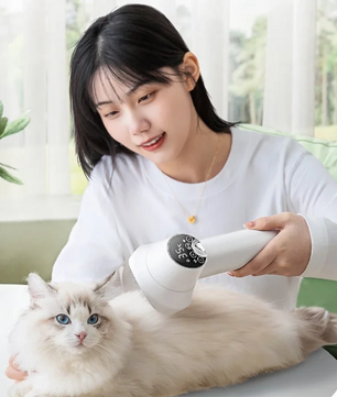 Intelligente Huisdier Föhn – LED Display & Instelbare Temperatuur voor Hond en Kat