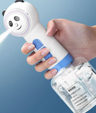 Leuke Panda Huisdier Bubble Machine – Elektrische Schuimdispenser voor Hond en Kat, USB-Oplaadbaar