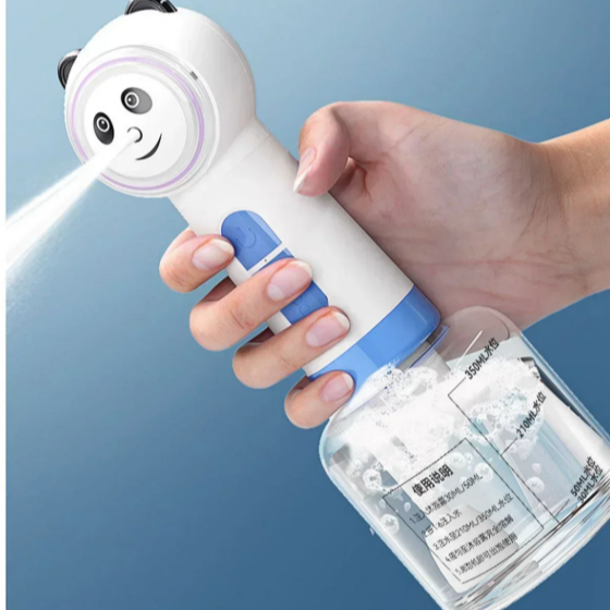 Leuke Panda Huisdier Bubble Machine – Elektrische Schuimdispenser voor Hond en Kat, USB-Oplaadbaar