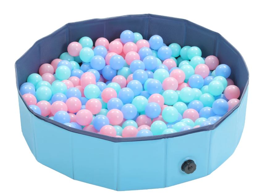 Opvouwbaar Hondenzwembad – PVC, 80 × 20 cm, Draagbaar en Duurzaam