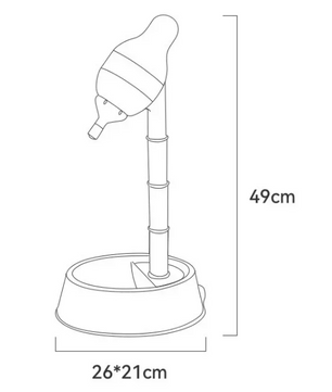 Automatische Voerbak voor Honden en Katten – Met Waterdispenser & Verhoogde Standaard