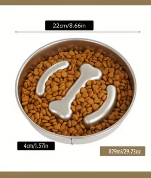 Verhoogde Roestvrijstalen Voerbak – Ergonomisch & Antislip, Voor Hond en Kat