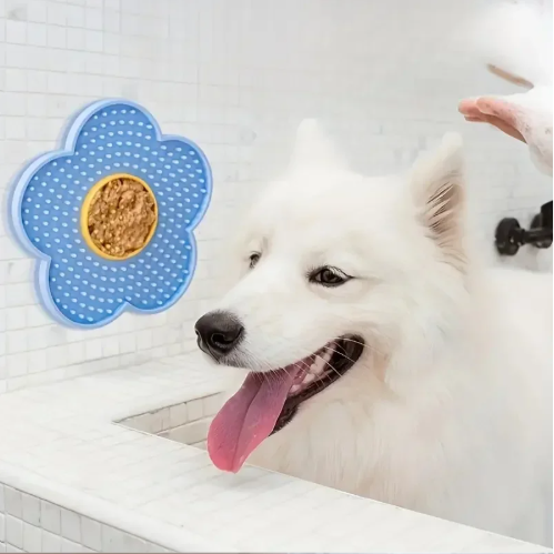 Zonnebloem Lickmat Hond & Kat – Siliconen Likplaat, Stressverlagend en Leuk