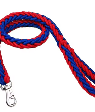 Sterke Nylon Hondenriem – Gevlochten Trekkabel voor Middelgrote & Grote Honden