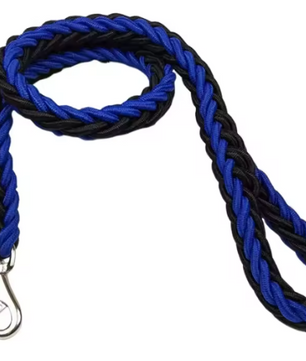 Sterke Nylon Hondenriem – Gevlochten Trekkabel voor Middelgrote & Grote Honden